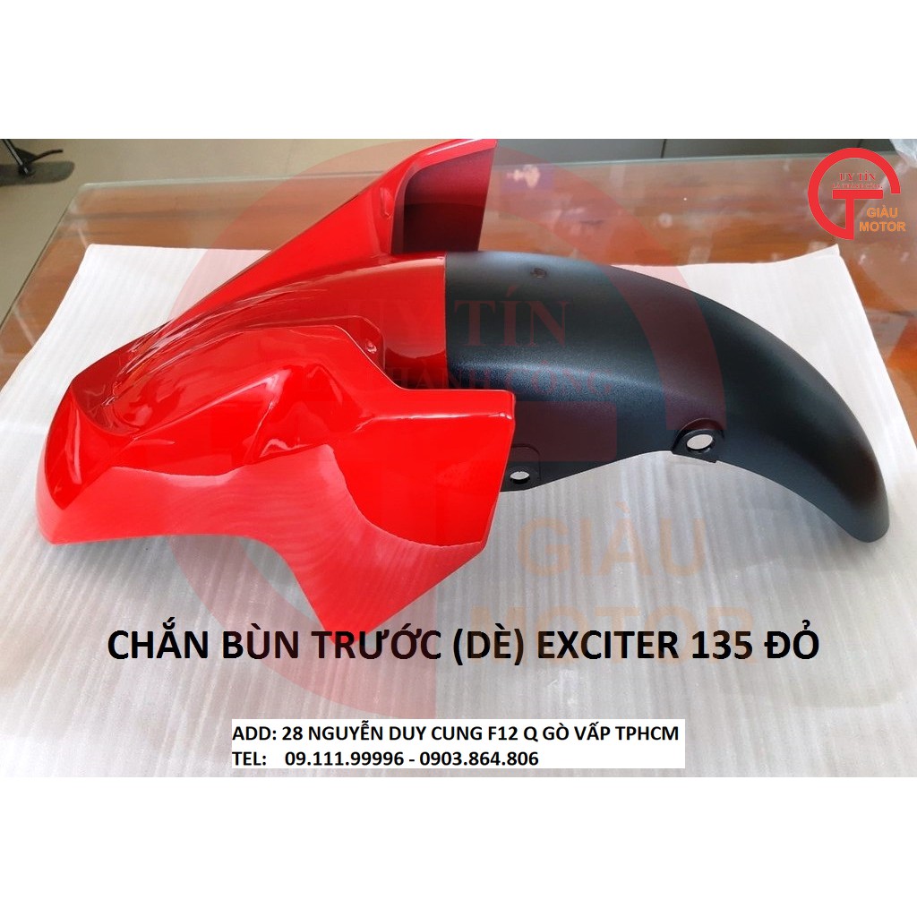 YAMAHA OD  CHẮN BÙN TRƯỚC DÈ EXCITER 2006  2010 ĐỎ   httpsphutungxethaicom